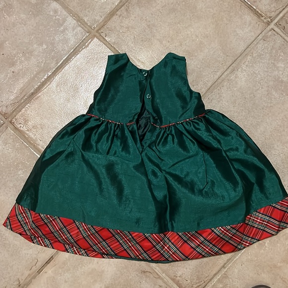 Adorable vibrant deep color holiday dress - Picture 3 of 6